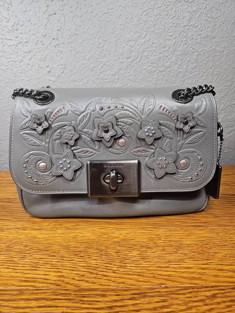 Coach Cassidy With Floral Applique